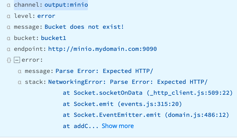 Parse Error: Expected HTTP