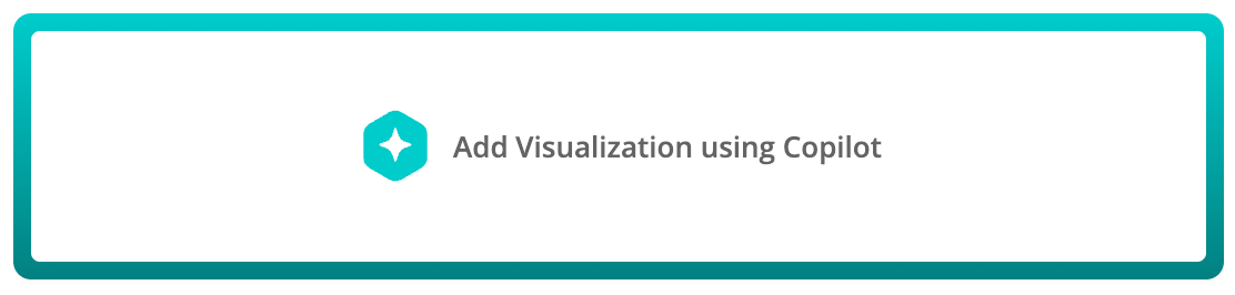 Add Visualization Using Copilot button