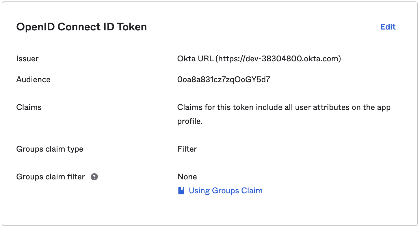 OIDC token: obtaining Issuer URL