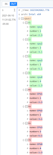 Code Function example: Transform a Field