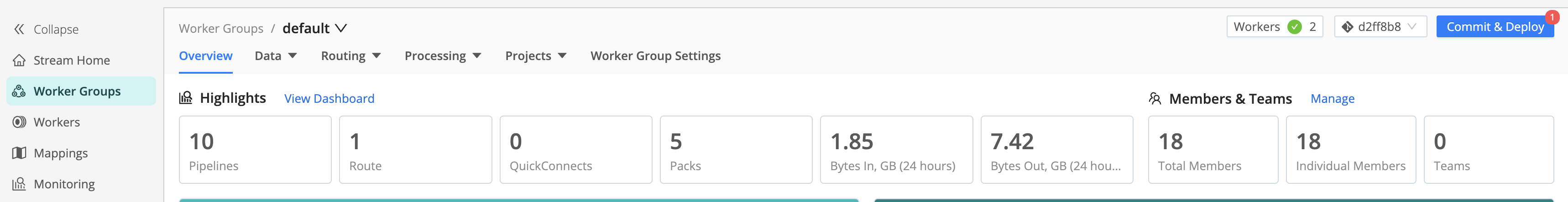 Commit & Deploy prompt