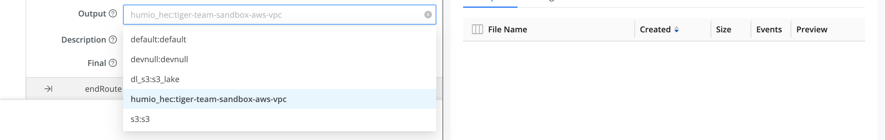 Changing a Route&rsquo;s Destination (Output)
