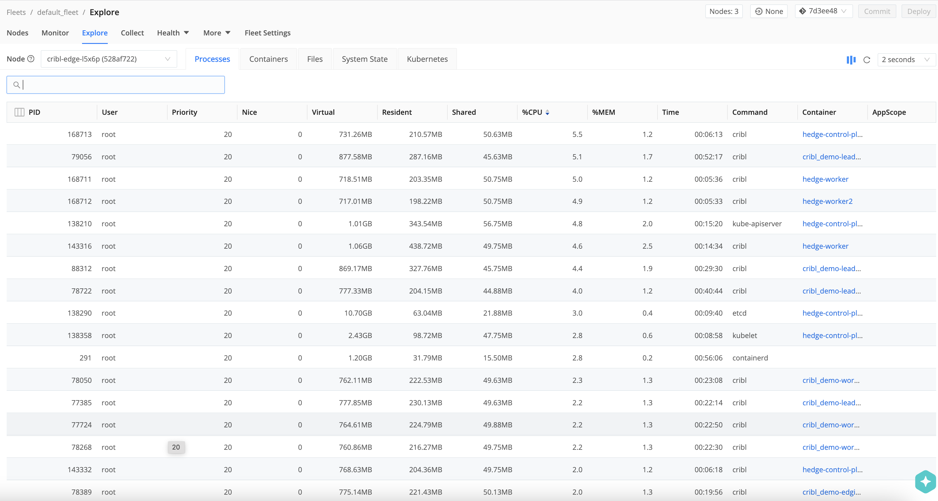 Explore an Edge Node