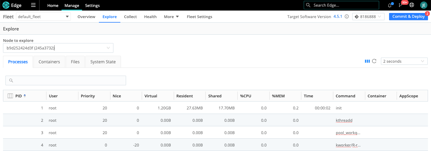Explore an Edge Node