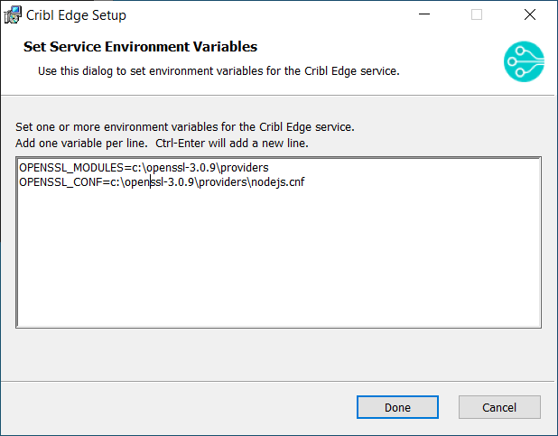 Set Environment Variables