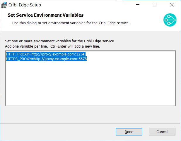 Set Environment Variables