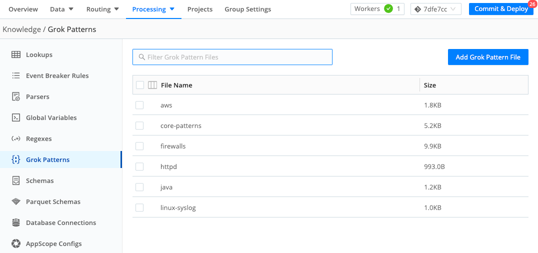 Grok Patterns Library