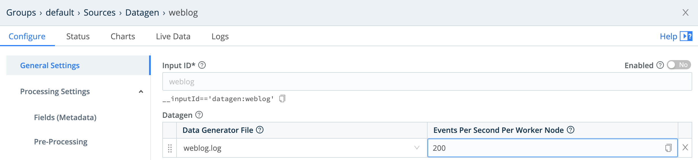 Flooding events into Cribl Stream