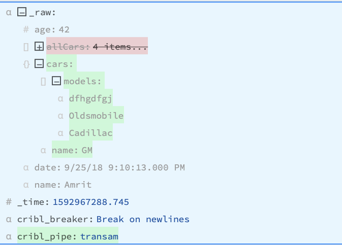Event before masking