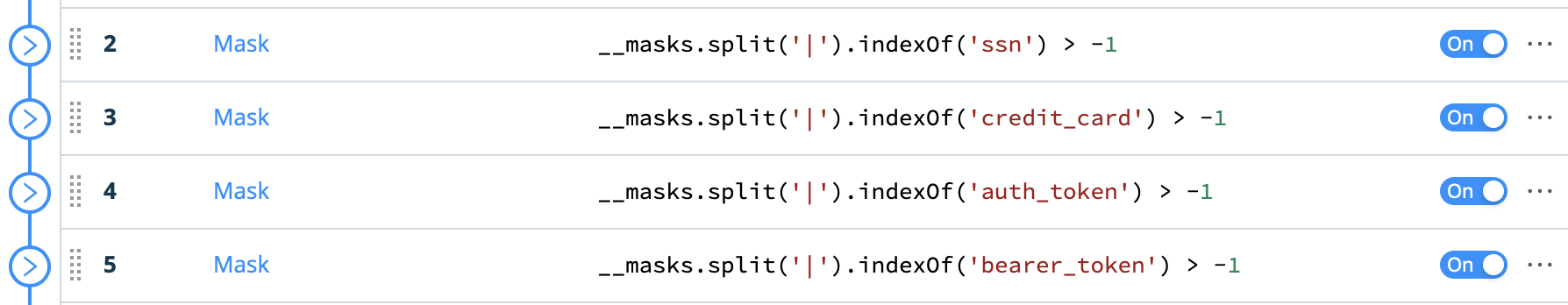 Mask Functions