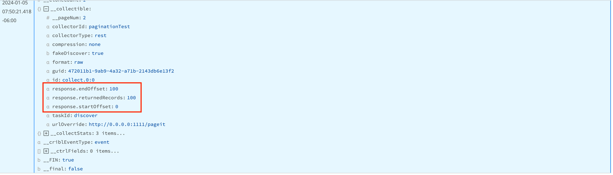 Attributes added to __collectible