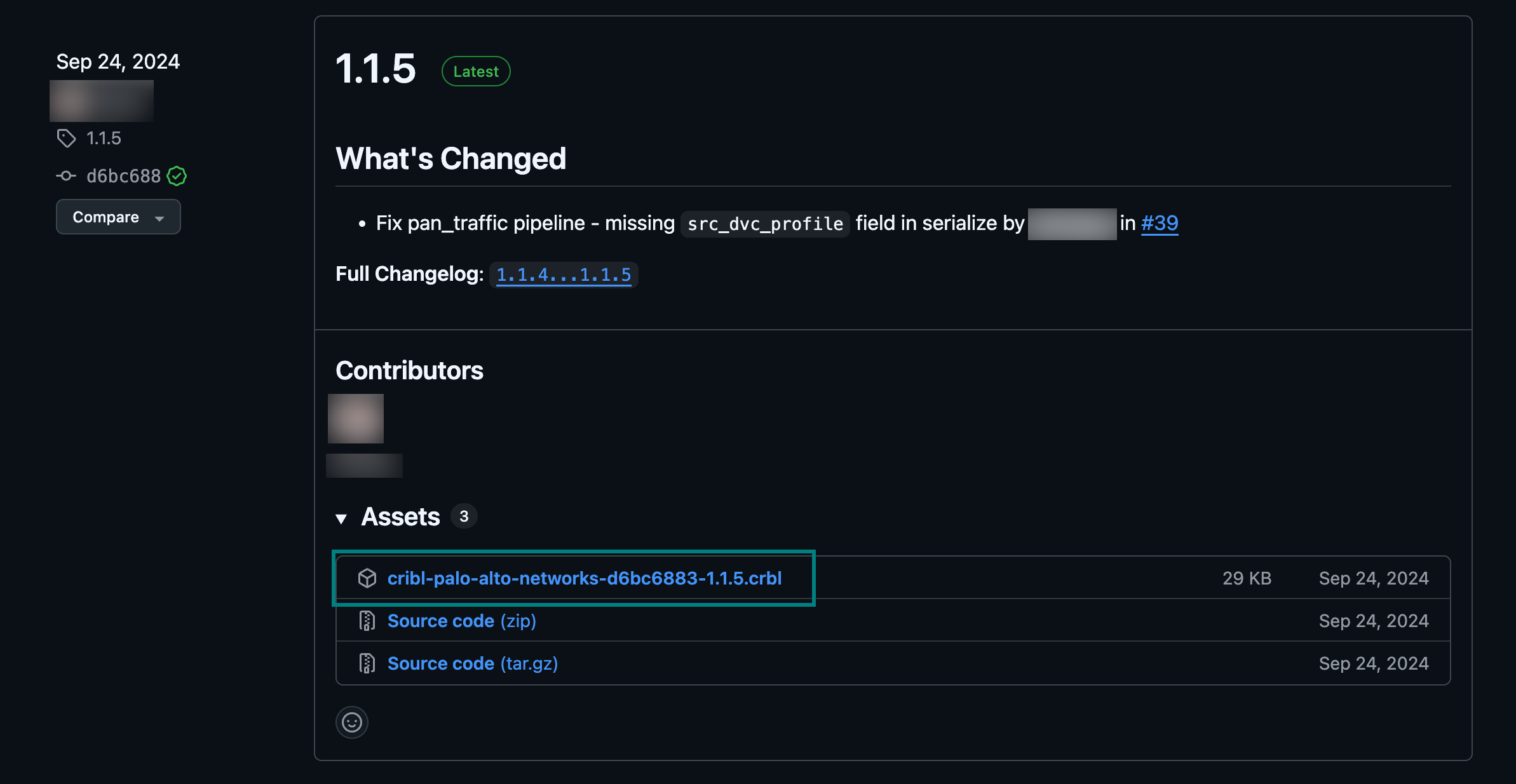 Location of .crbl File Link to Use as the Pack URL