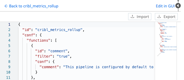 Advanced Pipeline Editing