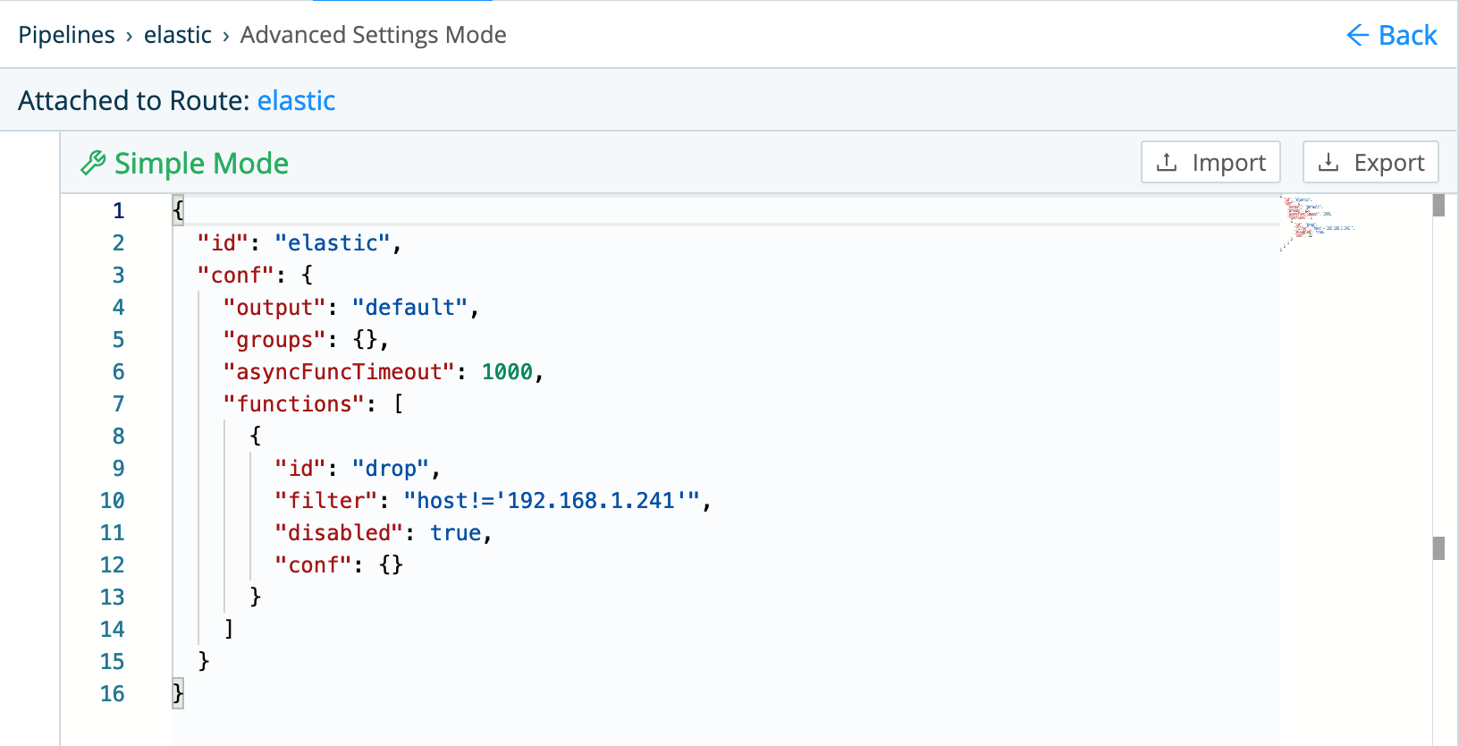 Advanced Pipeline Editing