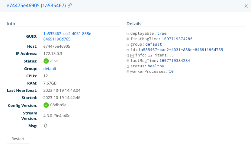 Successful upgrade confirmation