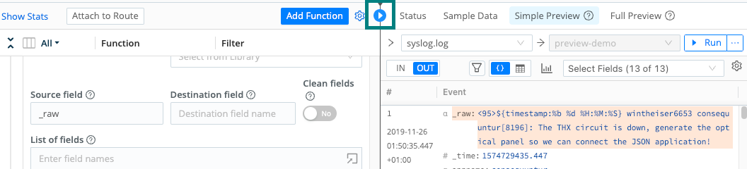 Collapse / Expand toggle