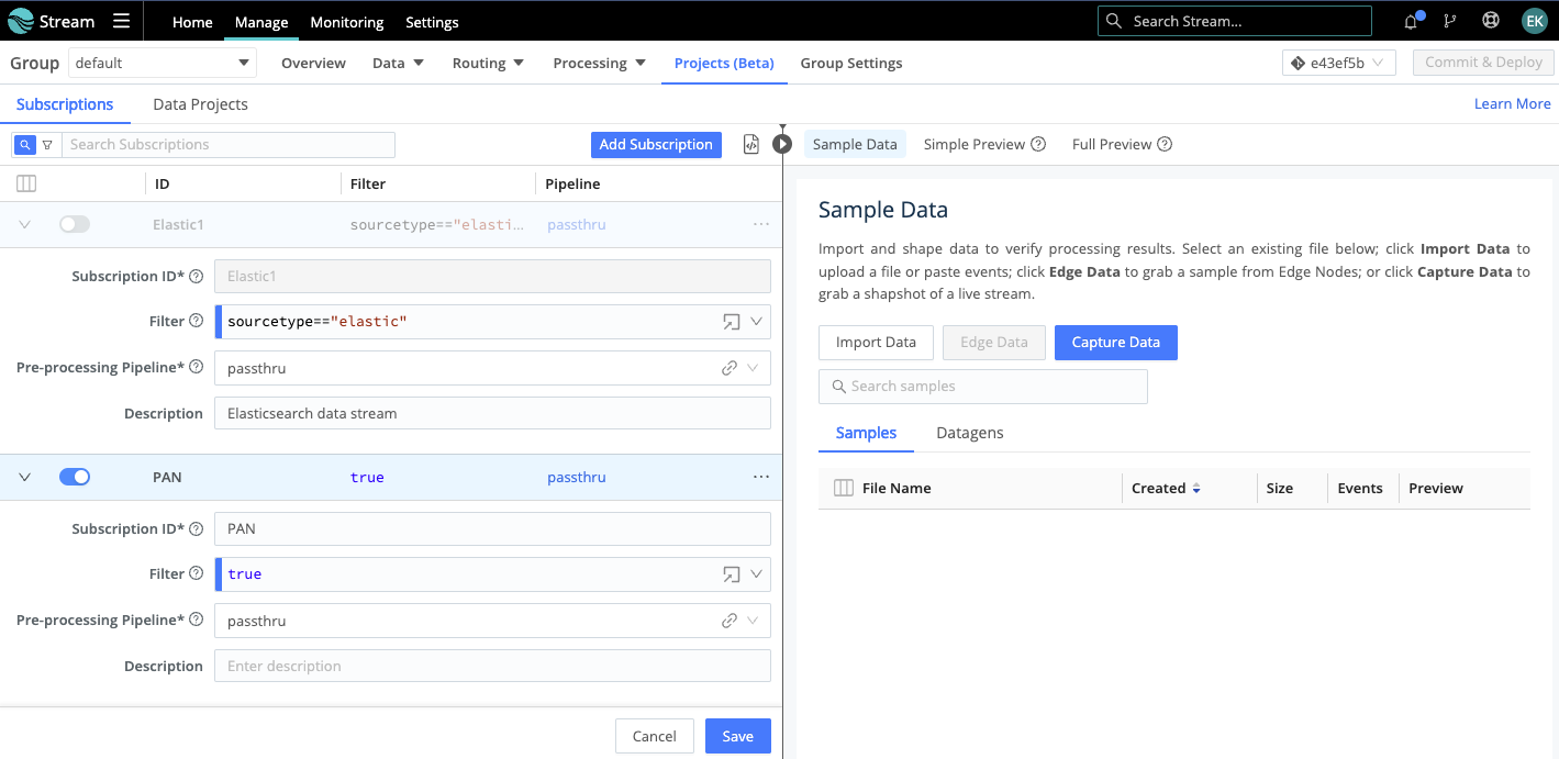 Stacking Subscriptions