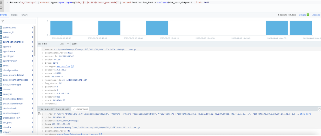 Flow logs across all providers