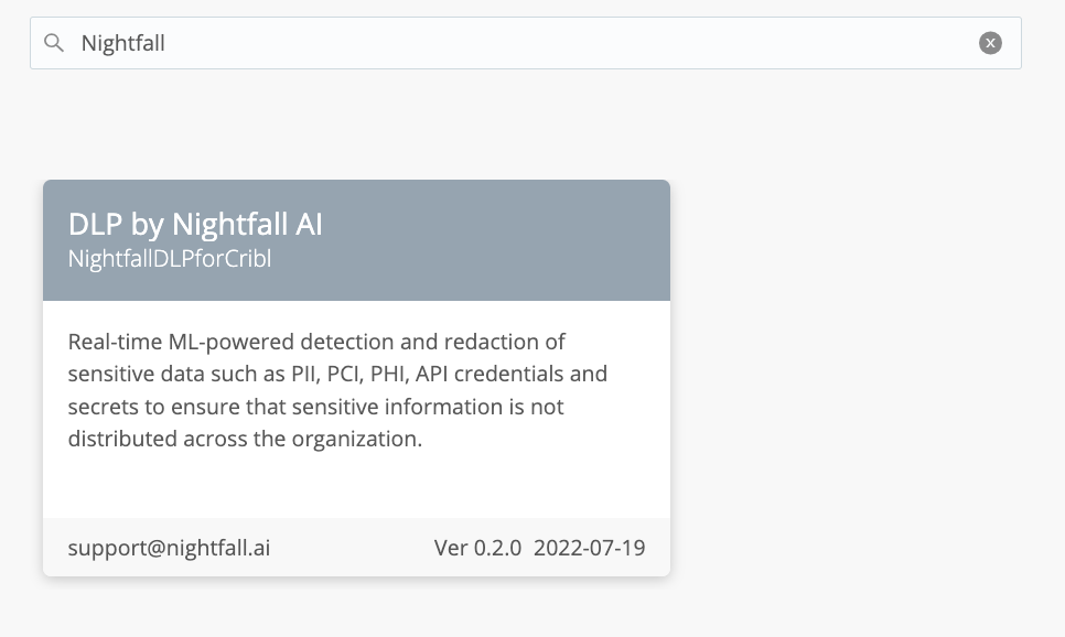 Locating the Nightfall Pack
