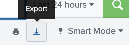 Exporting search results