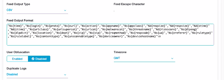Choosing a CSV output format