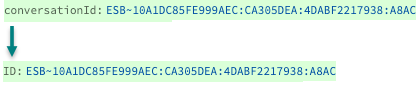 The conversationID field renamed to ID