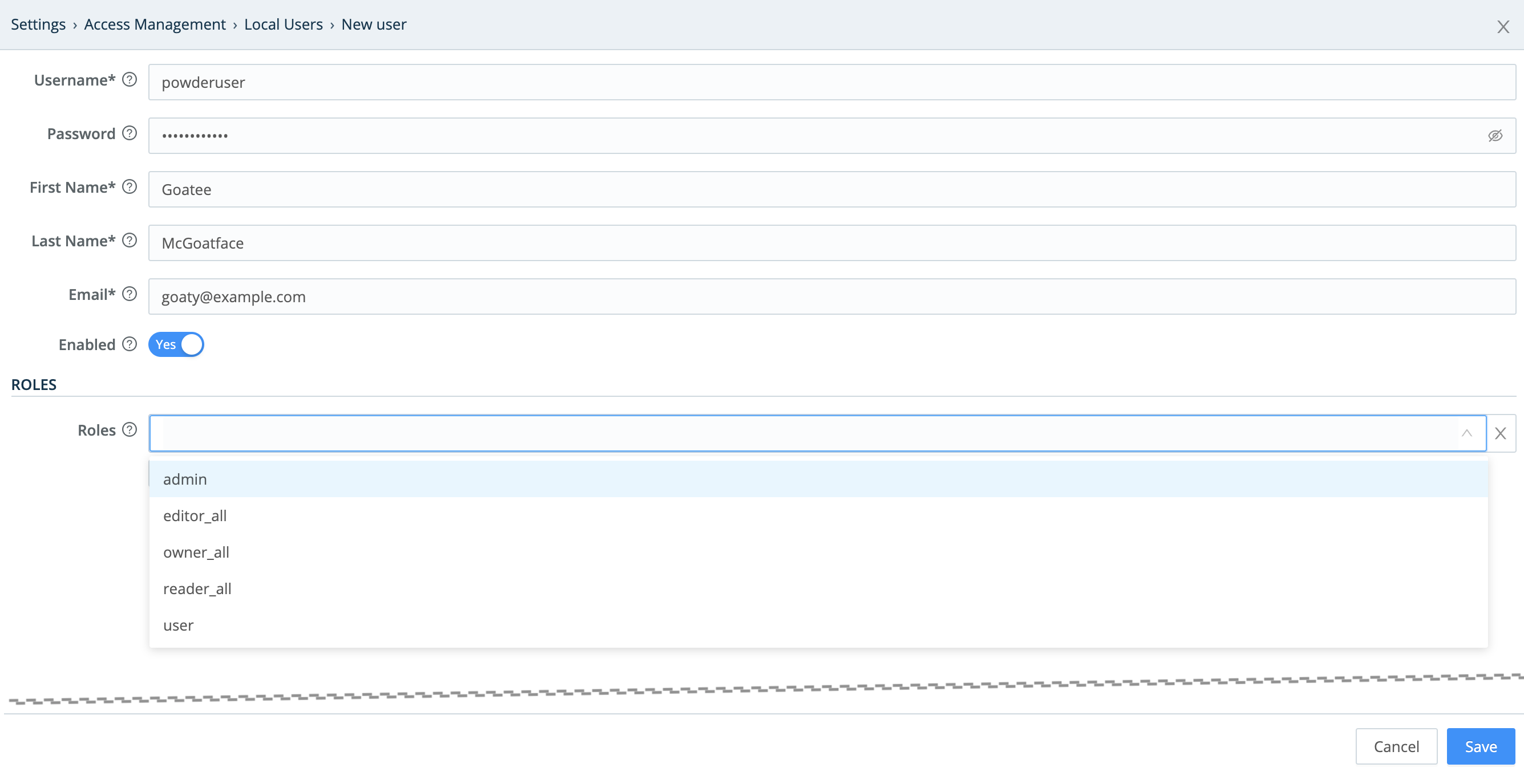 Entering and saving a user&rsquo;s credentials